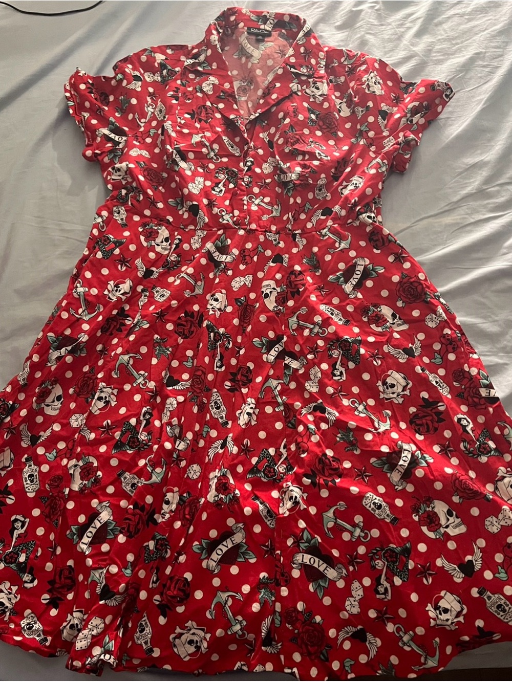 Retro Chic Vintage Midi Dress (2)
